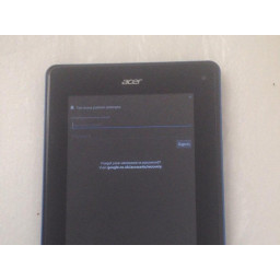 Acer Iconia Tab B1 Factory Hard Reset / Удаление пароля