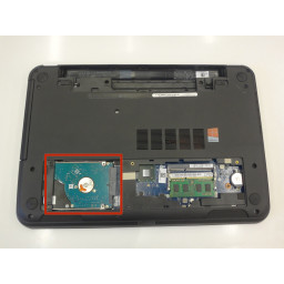 Dell Inspiron 15-3521 Замена жесткого диска